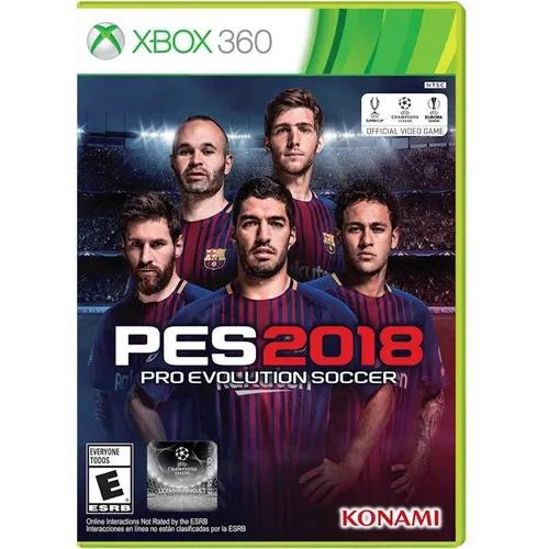 Jogo Mídia Física Raridade Pes 2018 Para Xbox 360
