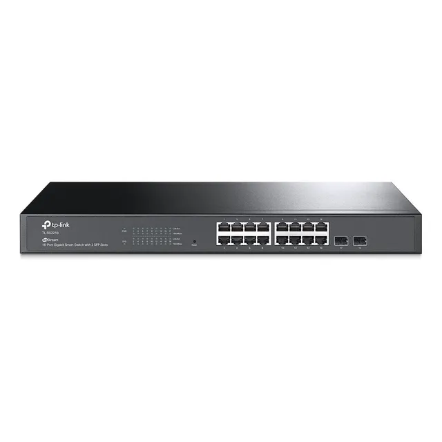 SWITCH TP LINK SMART 16 PUERTOS GIGABIT + 2 SFP
