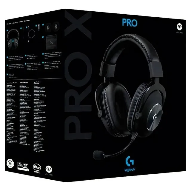Audífonos Para Juego Logitech Pro X  Con Micrófono
