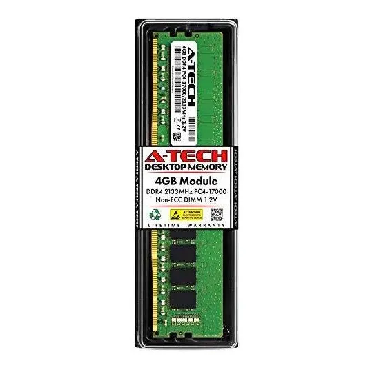Memoria Ram A-tech 4gb (1x4gb) Ddr4 2133mhz Udimm Pc4-17000