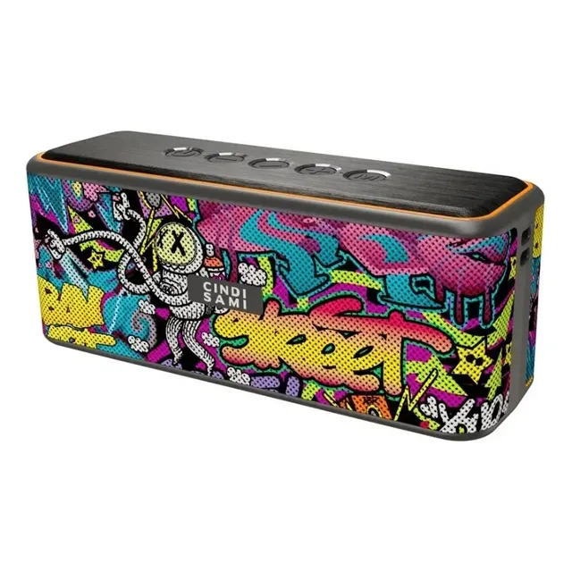 Altavoz Bluetooth Portátil Con Subwoofer Bluetooth 5.1 A