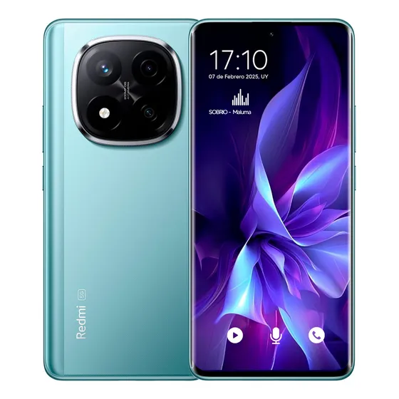 Celular Xiaomi Redmi Note 14 Pro+ Plus 5g Azul Hielo 12gb De Ram 512gb
