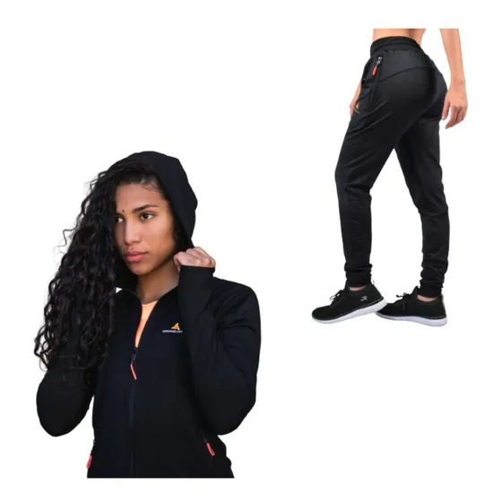 Combo!conjunto Mujer Deport-campera+pantalon Chupin