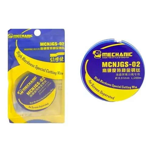 Alambre Hilo De Corte Mechanic Jgs02 X 0.03mm X 100m