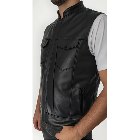 Colete Masculino Liso Sons Of Anarchy