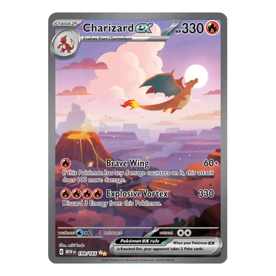 Carta Pokémon Charizard Vmax V Astro Brilhante Mewtwo Mew