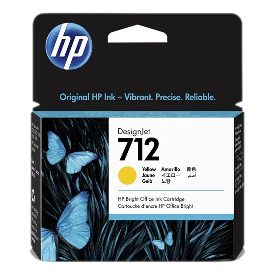 Cartucho De Tinta Hp Designjet 712 29-ml Amarillo