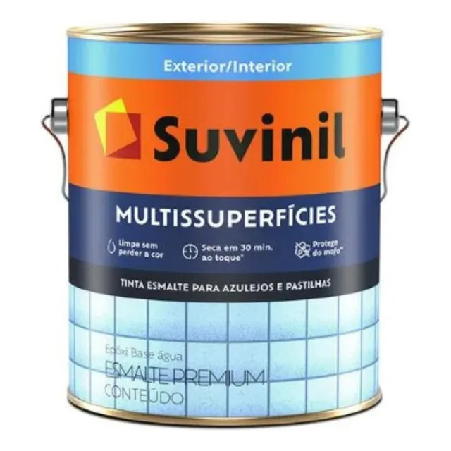 Tinta Para Azulejos Epóxi Base Água Suvinil Em Cores 900ml