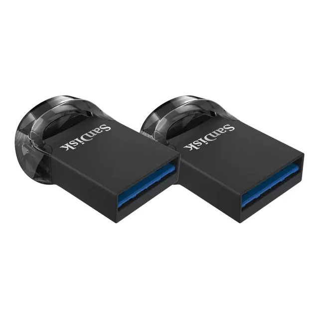 Pendrive 32 Gb Sandisk Ultra Fit Mini Nano Pack X2 Unidades