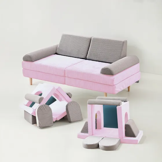 Sillón Armable Para Niños Sofá Confortable Y Divertido