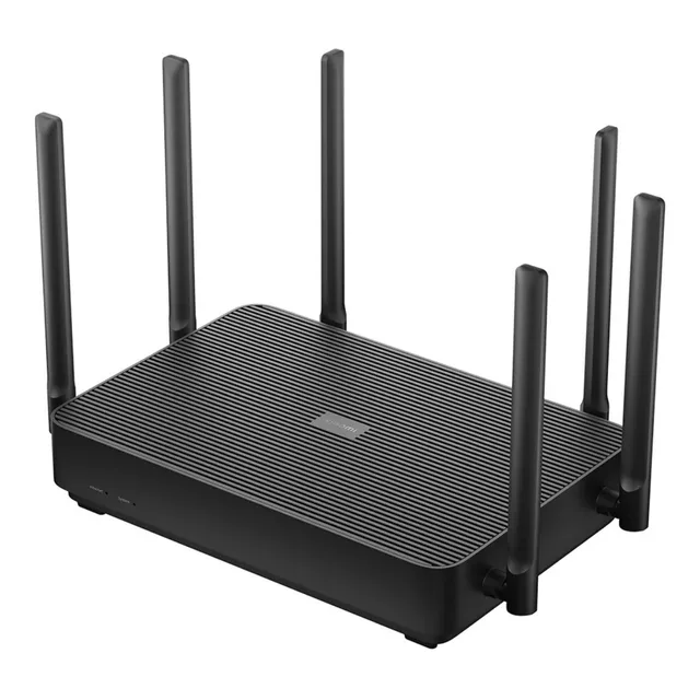 Router Xiaomi Mi Ax3200 Negro 3202Mbps Wi-Fi 6 2.4G 5G Soporte de red Mesh MediaTek Filogic800 Dual-core A53 1.35GHz CPU Versión global