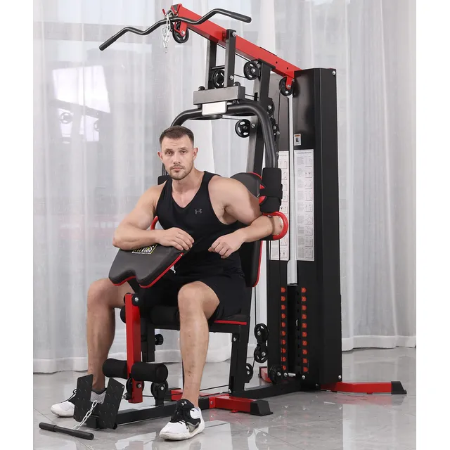 Estacion Entrenamiento Multifuncional Sistema Gimnasio Casa