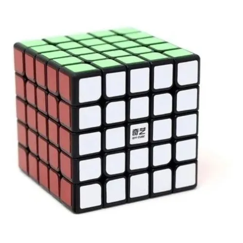 Cubo mágico profesional de 5 x 5 x 5 pulgadas, razonamiento educativo creativo, color de la estructura coloreada