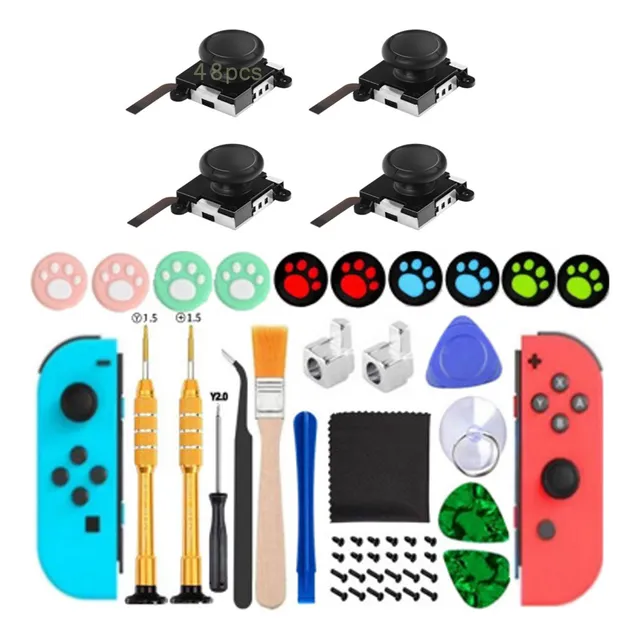 Kit De Reparación Para Nintendo Y4 Joycon Joystick Reemplazo