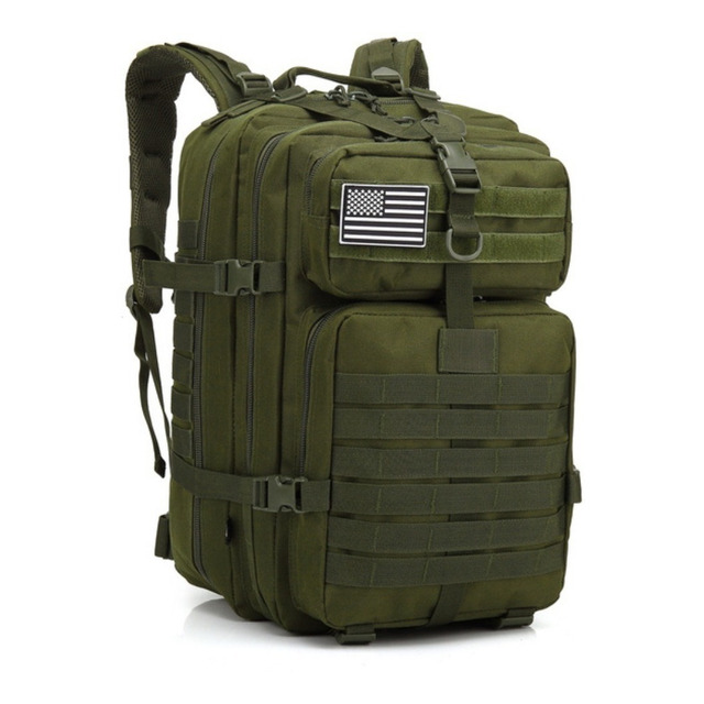 Mochila Tática Camping 50 Litros Militar Grande Impermeável Mochila Tática Camping 50 Litros Militar Grande Impermeável
