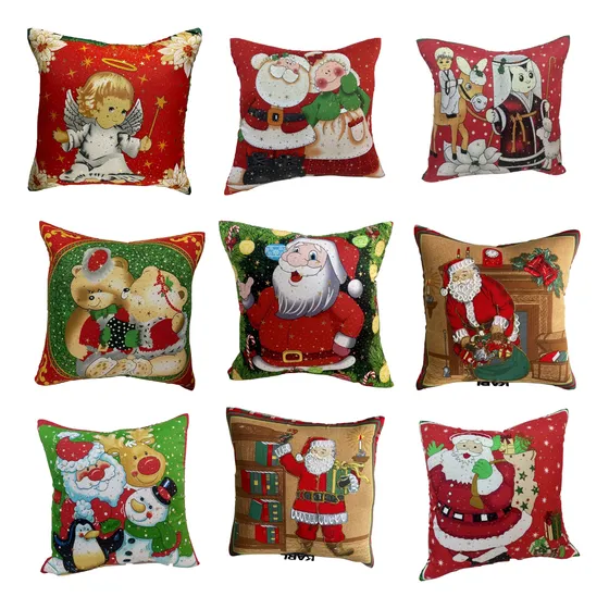 Forro O Funda Para Cojin Navideño- Varios Modelos
