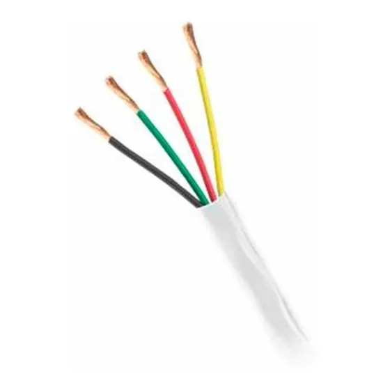 Cable Telefonico Redondo Alarma 2 Pares 