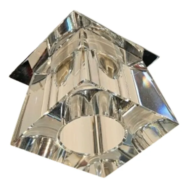 Spot Embutido Quadrado Bloco De Cristal Piramide 1xg9 - Nyx