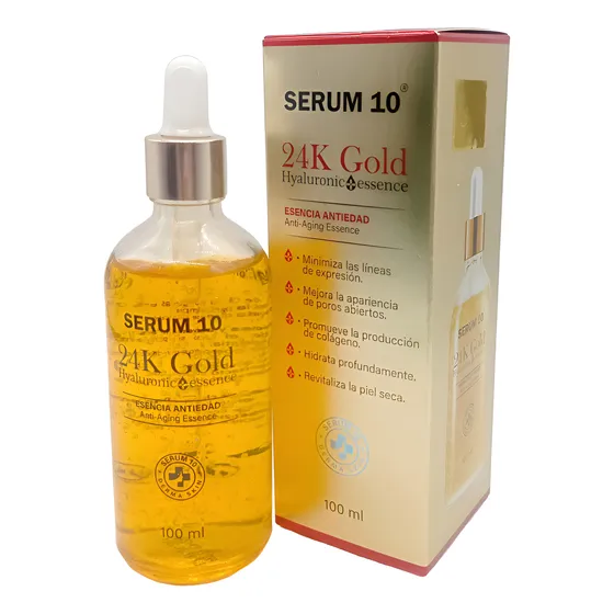 Pimer 24k Gold Hidratante Facial Maquillaje Original Colagen