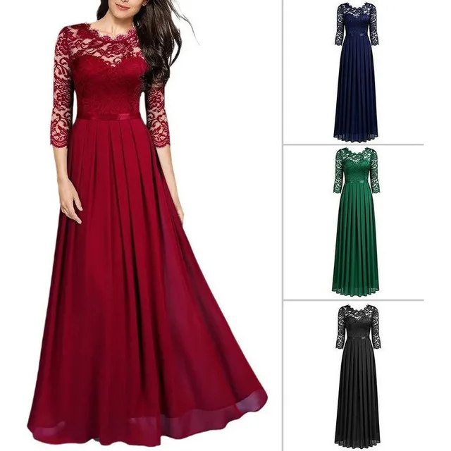 Vestido De Fiesta De Encaje For Dama De Honor