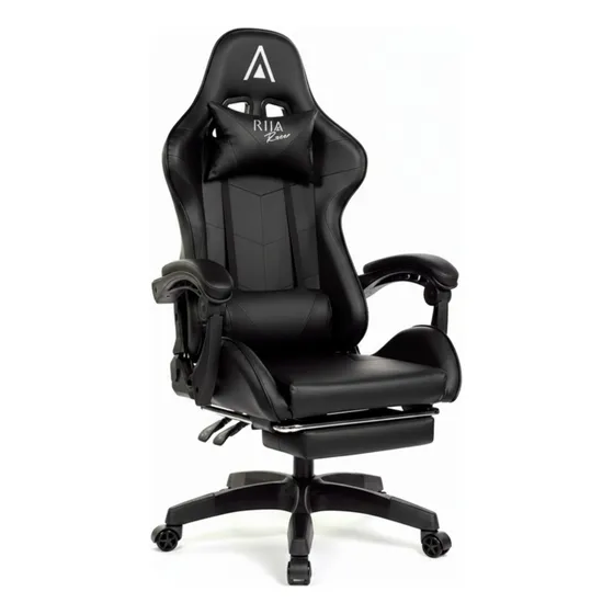 Cadeira Gamer Escritorio Ergonomica Preto Rija