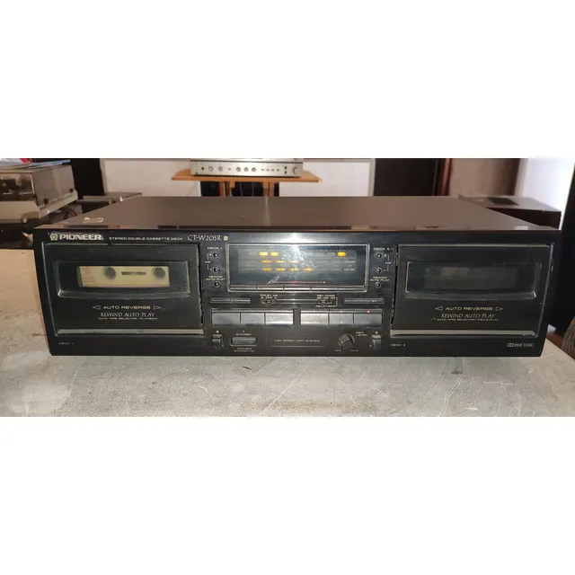 Deck Casetera Doble Pioneer Ct-w205r Muy Buena Peq. Detalle