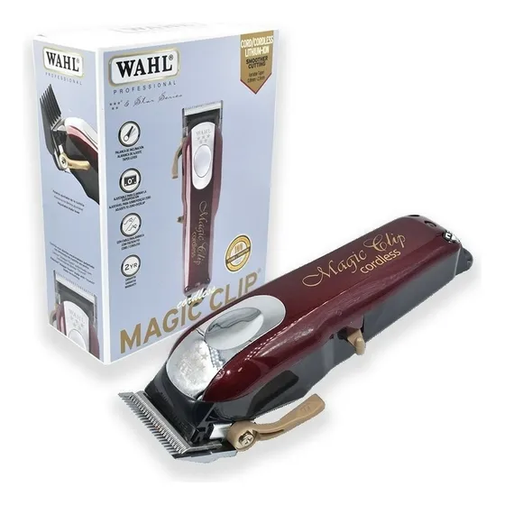 Wahl Magic Clip Maquina Cortar Pelo Inalambrica Black&white