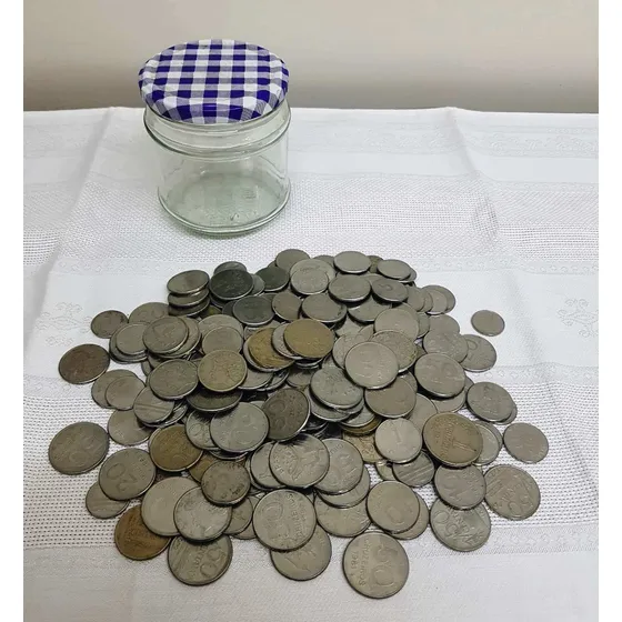 Moedas Antigas Brasileiras - 1 Kilo