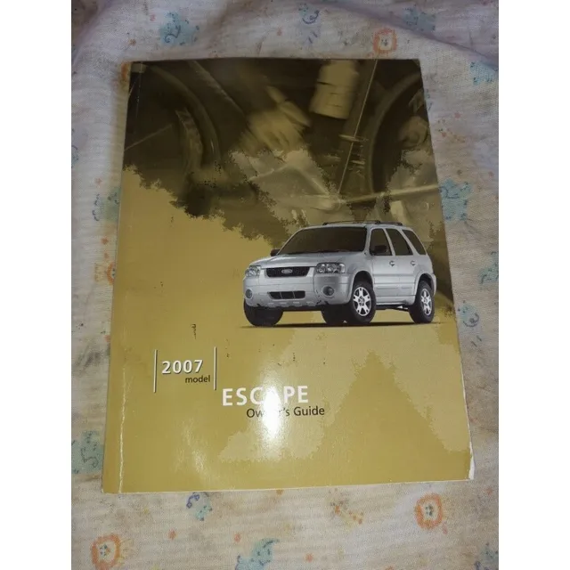 Manual De Usuario Ford Escape 2007 Usado