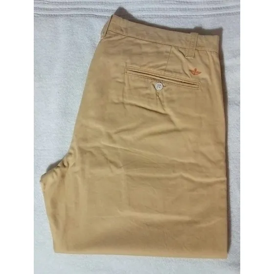 Pantalón Dockers, Color Caqui, Talla 36.
