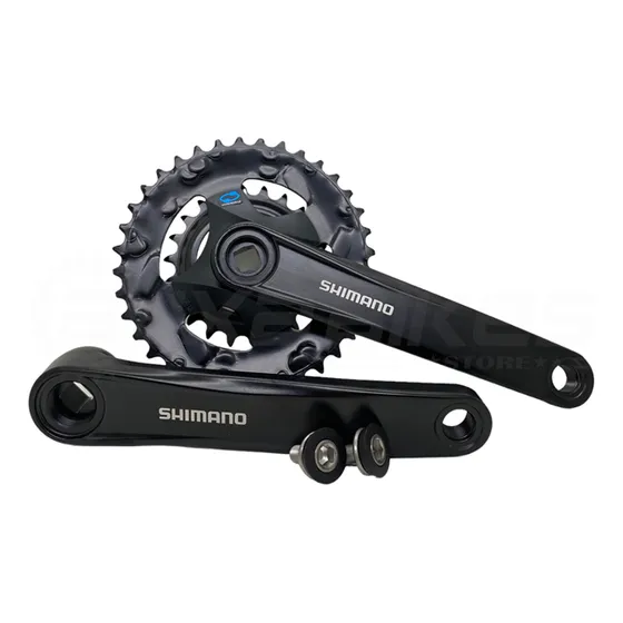 Pedivela Duplo Shimano Altus M315 36/22d 170mm Quadrada 7/8v