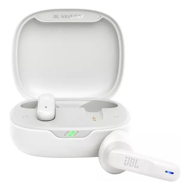 Audífonos Jbl Wave Flex Tws White Jblwflexblk