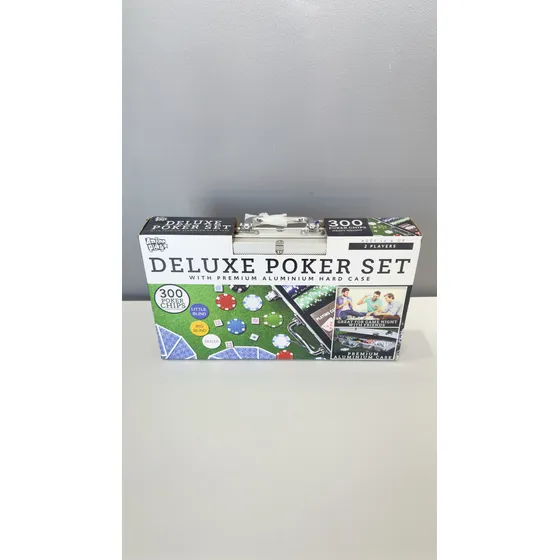 Poker Anker Play De Luxe Poker Set 300 Chips