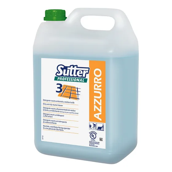 Limpiador Abrillantado Porcelanto Conc. Sutter Azzuro X 5 Lt