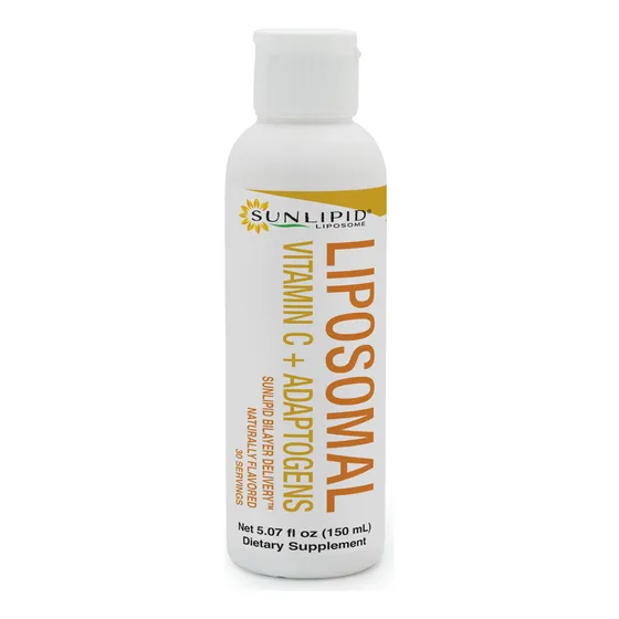 Adaptógenos Liposomales De Vitamina C + De Sunlipid, 150 Ml
