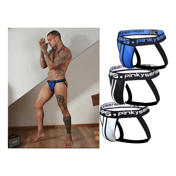 Suspensorio Testicular Transpirables Con Bolsita Pack De 3