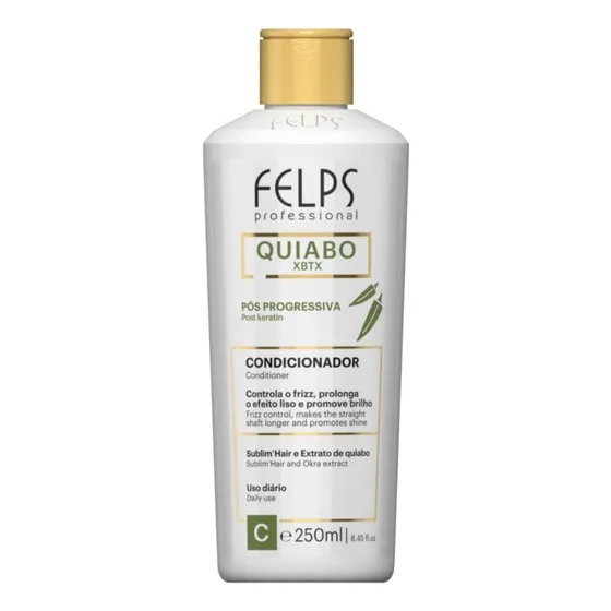 Felps Quiabo Xbtx Condicionador Pós Progressiva 250ml