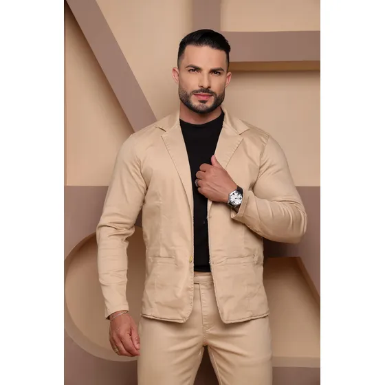 Conjunto Blazer + Calça Slim