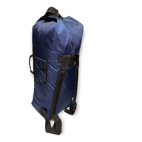 Bolso Viaje Azul Talega Tula Morral Camping Montaña Maleta 