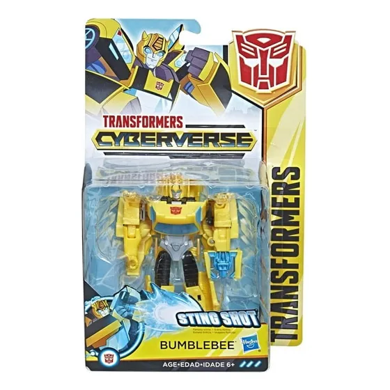 Transformers Cyberverse Warrior Class Bumblebee One Step 14 cm