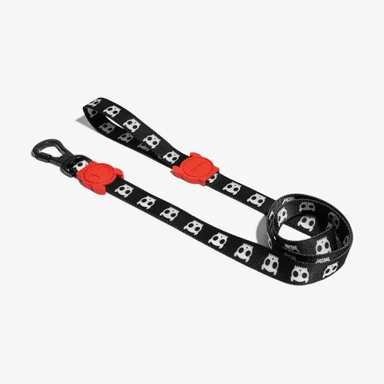 Guia Zeedog Skull 2.0 (mosquetão Preto)