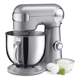 Batedeira PlanetĂĄria Cuisinart 5,5l Sm-50bccbr Prata Cor Prateado Batedeira PlanetĂĄria Cuisinart 5,5l Sm-50bccbr Prata Cor Prateado