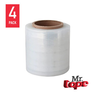 Mr Tape 4 Rollos De Emplaye Pelicula Estirable 5x60x800 Mr Tape 4 Rollos De Emplaye Pelicula Estirable 5x60x800