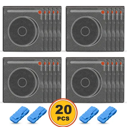 Kit 20 Saco Vácuo para Filamento impressora 3d saco para selagem a vacuo sem aspirador pla abs com valvula