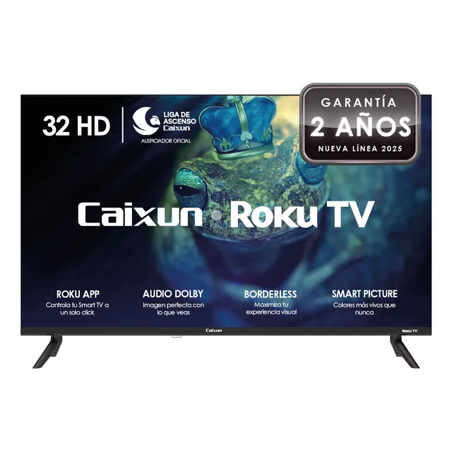 Smart TV Caixun LED 32" HD Roku TV C32V1HR