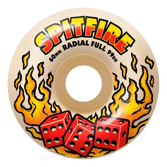 Roda Spitfire Skate F4 Radial Full 60mm 99d Importado