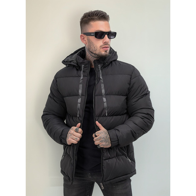 Jaqueta Casaco Puffer Masculina Bobojaco Corta Vento Nylon Jaqueta Casaco Puffer Masculina Bobojaco Corta Vento Nylon