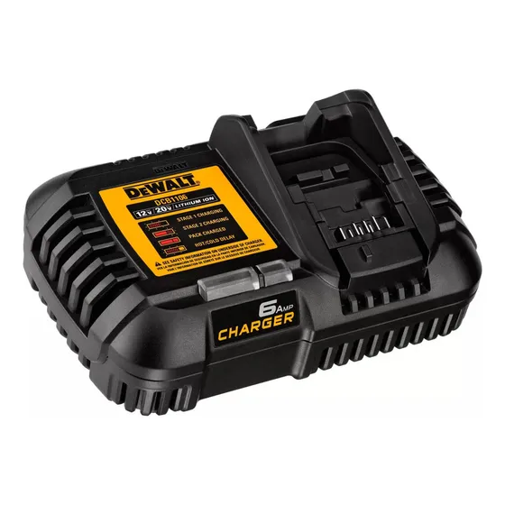 Carregador Rápido Bateria Dewalt Dcb1106-b2 6ah 12v 20v 220v