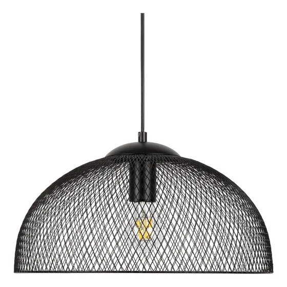 Lámpara De Techo Colgante Moderna Diseño Industrial Dl-6609 Estructura Negro
