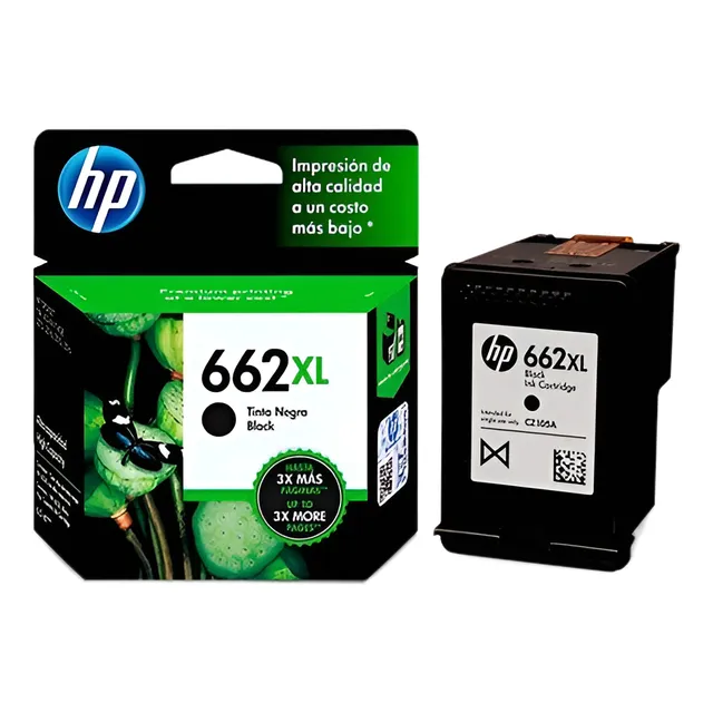 Cartuchos De Tinta  Hp 662xl Original Cz105al Negro Alto Ren